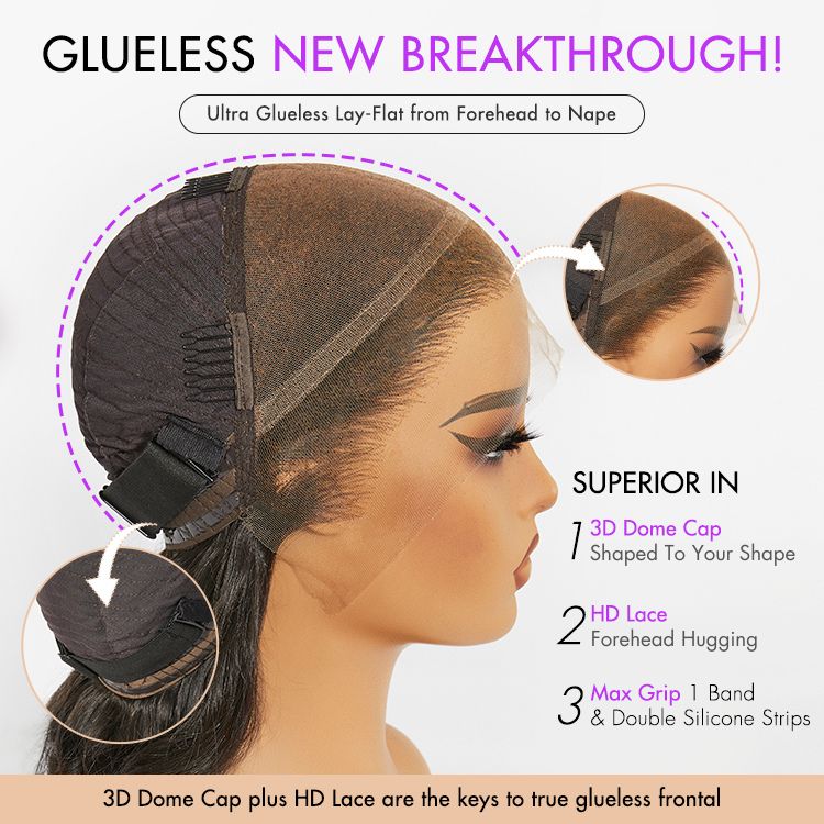 PreMax 2.0 Wigs | Nature Max Yaki Straight Ear-to-ear Glueless 13x5 Frontal HD Lace C Part Wig - Image 6