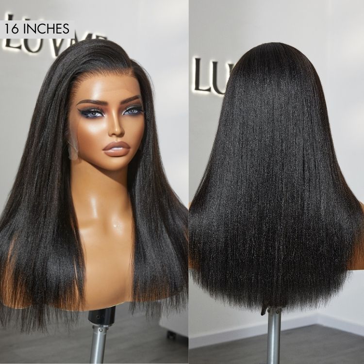 PreMax 2.0 Wigs | Nature Max Yaki Straight Ear-to-ear Glueless 13x5 Frontal HD Lace C Part Wig - Image 9