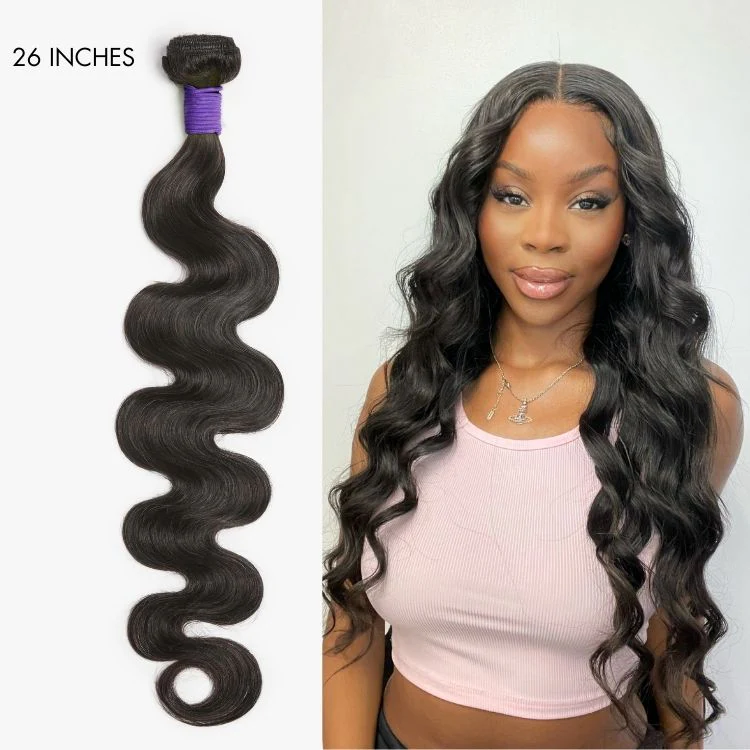 Upgraded Brazilian Hair | 1pc Body Wave 100% Virgin Brazilian Human Hair Bundle - Image 7
