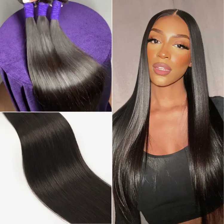Upgraded Brazilian Hair | 1pc Straight / Body Wave 100% Virgin Brazilian Human Hair Bundle - Image 10