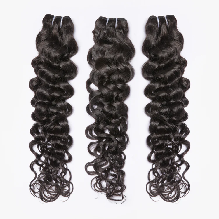 3pcs Body Wave / Water Wave / Deep Wave / Yaki Straight / Silky Straight 100% Virgin Human Hair Bundles - Image 9