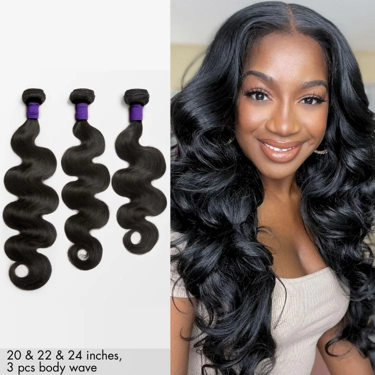 Upgraded Brazilian Hair | Straight / Body Wave 100% Virgin Human Hair Bundles 1pc / 3pcs - Image 7