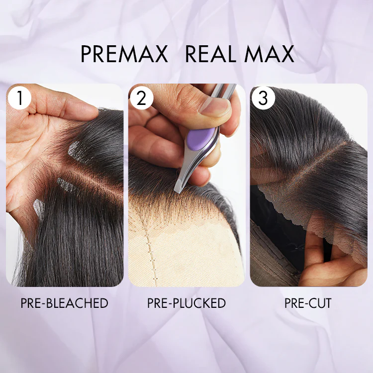 AiryFit™ Scalp Care Wigs | Effortless Water Wave Snugfit Glueless 5x5 Closure Pre-Cut Lace Curly Wig - Image 14