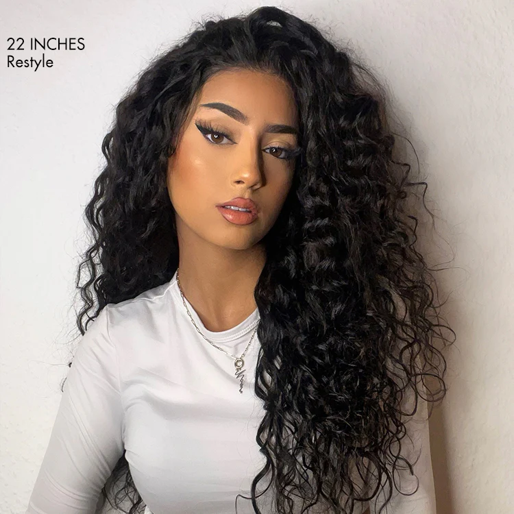 AiryFit™ Scalp Care Wigs | Effortless Water Wave Snugfit Glueless 5x5 Closure Pre-Cut Lace Curly Wig - Image 15