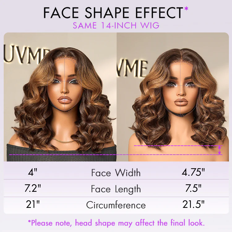 Luvme Hair 180% Density Elegant Chocolate Brown Loose Wave Minimalist HD Lace Glueless Wig Pre-Cut Lace - US Only - Image 10