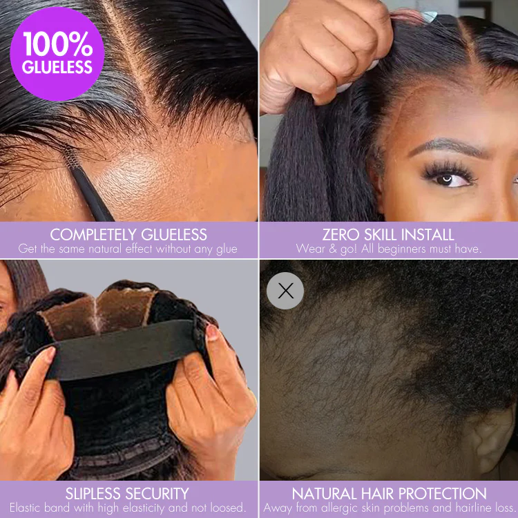 Elegant Peekaboo Ombre Blonde Loose Wave Glueless 5x5 Closure Lace Wig - US Only - Image 7