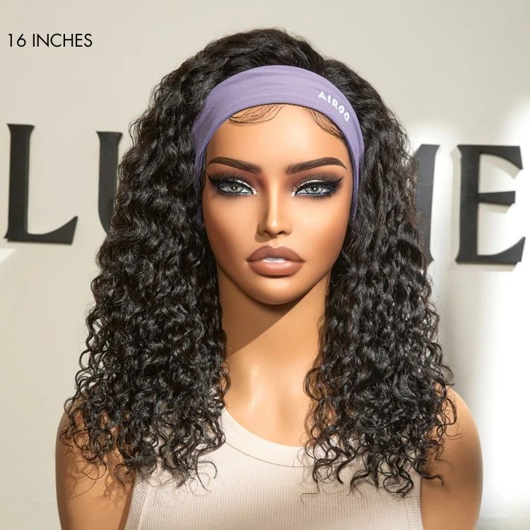 Exclusive Sale | Black Deep Wave Headband Wig (Get Free Trendy Headbands) - Image 7