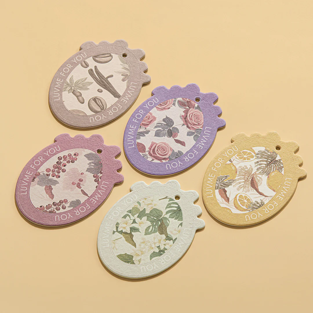 5pcs Luvme Fragrance Cards, Premium Long-Lasting Aroma - Image 8