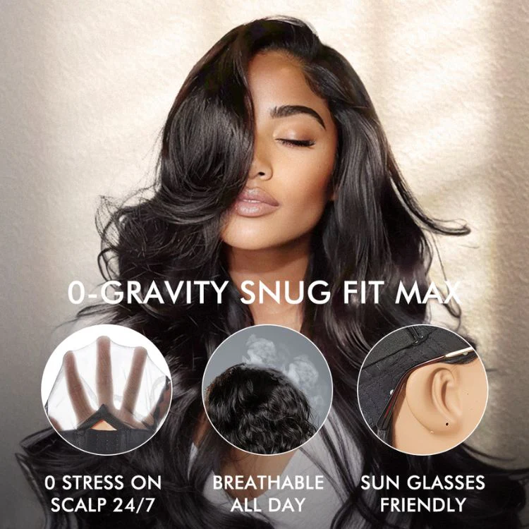 Luvme All-Day Comfort™ Wig 180% Density Honey Golden Blonde Loose Body Wave 7x6 Closure HD Lace Human Hair Wig Pre-Cut Lace - Image 8