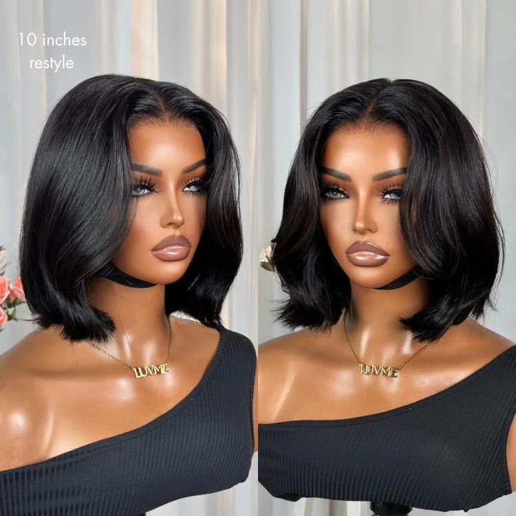 Luvme All-Day Comfort™ Wig Silky Blunt Cut Bob Glueless 7x6 Closure HD Lace Wig Pre-Cut Lace - Image 6