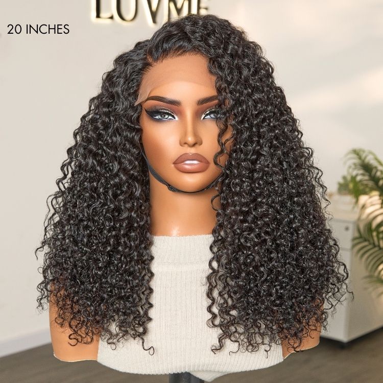 New Customers Only | Wet and Wavy 5x5 Closure Pre-Cut Lace Water Wave Wig Glueless Side Part Human Hair Wig - Image 12