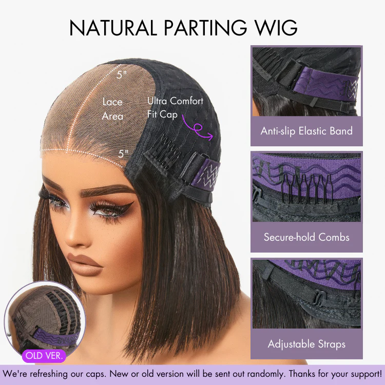 New Customers Only | Wet and Wavy 5x5 Closure Pre-Cut Lace Water Wave Wig Glueless Side Part Human Hair Wig - Image 22