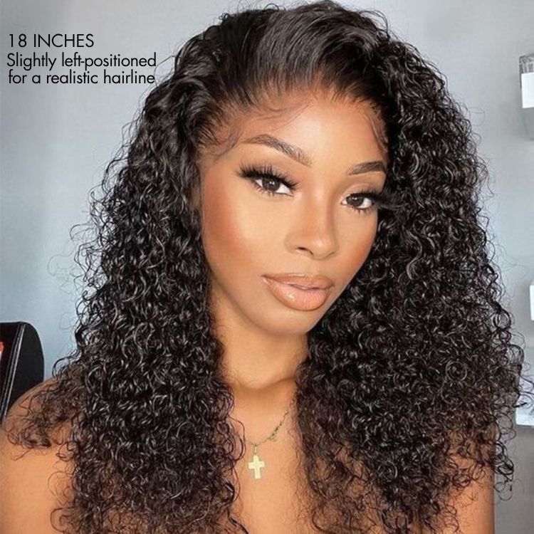 New Customers Only | Wet and Wavy 5x5 Closure Pre-Cut Lace Water Wave Wig Glueless Side Part Human Hair Wig - Image 9