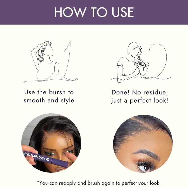 US Only | Hairline Styling Gel, All-Day Strong Hold for Baby Hairs, Edges & Flyaways - Image 7