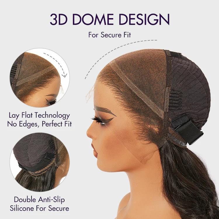 PreMax Wigs - Super Natural Hairline Deep Wave Ear-to-ear 13x6 Frontal HD Lace Long Curly Wig - Image 10