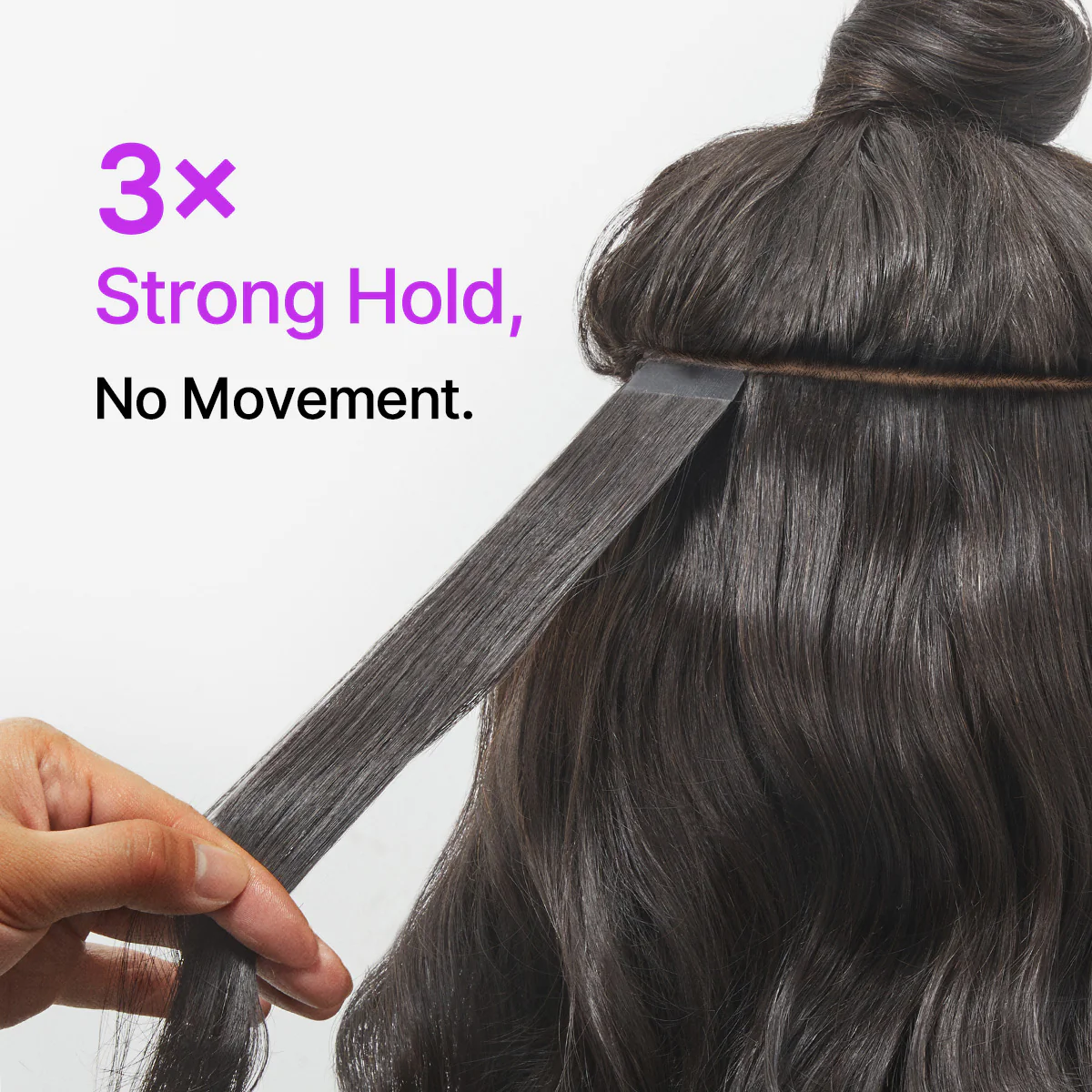 Tape in Extensions Human Hair 110g 40pcs Body Wave Natural Black Seamless Invisible Double Sided Extensions - US Only - Image 8