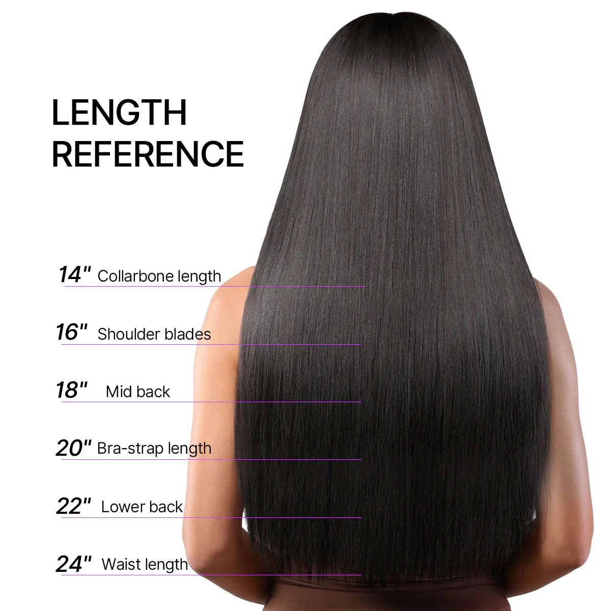 Tape in Extensions Human Hair 110g 40pcs Yaki Straight Natural Black Seamless Invisible Double Sided Extensions - US Only - Image 11