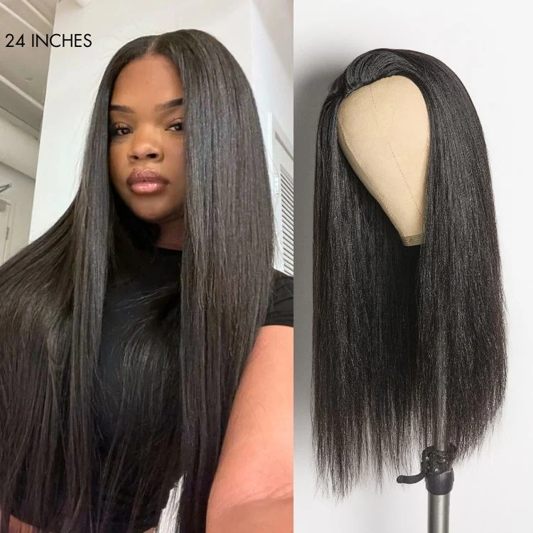 Tiktok Exclusive Deal | Luvme Too Easy Texture™ 3-In-1 Half Wig 180% Density Kinky Curly / Yaki Straight / Water Wave Glueless Flexi-Fit Drawstring Wig - Image 12