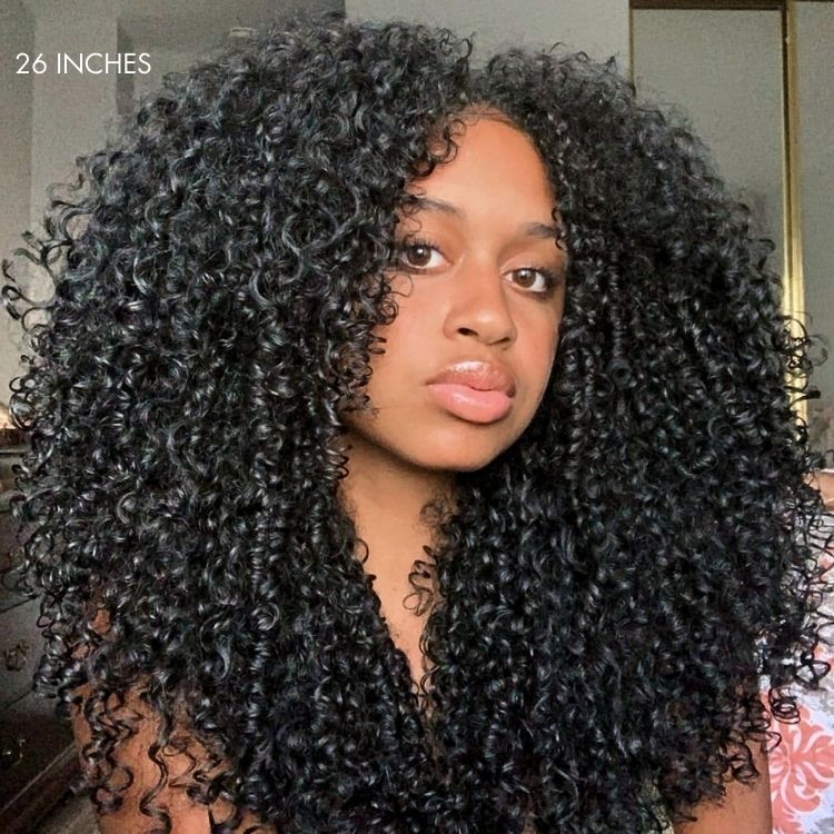 Tiktok Exclusive Deal | Luvme Too Easy Texture™ 3-In-1 Half Wig 180% Density Kinky Curly / Yaki Straight / Water Wave Glueless Flexi-Fit Drawstring Wig - Image 5