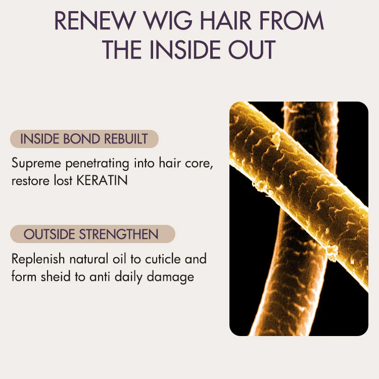 HAIR OIL & HYDRATING MIST | Wig Renewal Hair Oil & Hydrating Mist for Wig Care Accessories | Add-on Item - Image 7