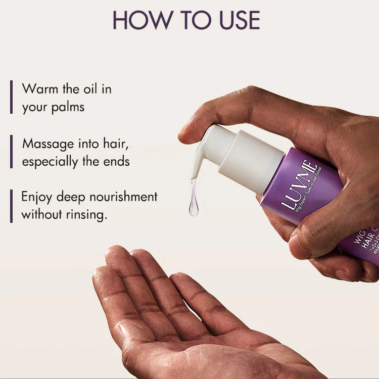 US Only | Wig Renewal Hair Oil, Repairs Dry & Damaged Hair, Boosts Shine, Controls Frizz - Image 8