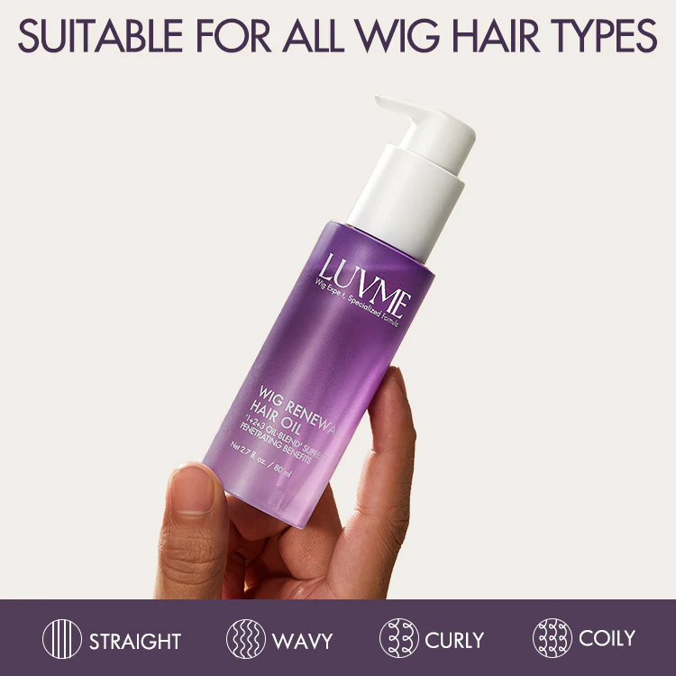 US Only | Wig Renewal Hair Oil, Repairs Dry & Damaged Hair, Boosts Shine, Controls Frizz - Image 9