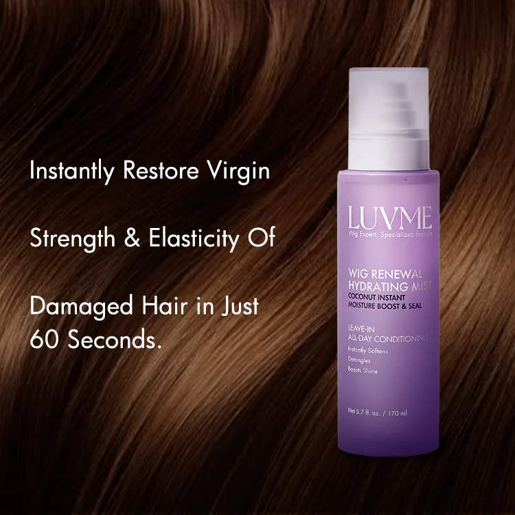 US Only | Wig Renewal Hydrating Mist, Leave-in Conditioning, All-day Hydration - Image 3